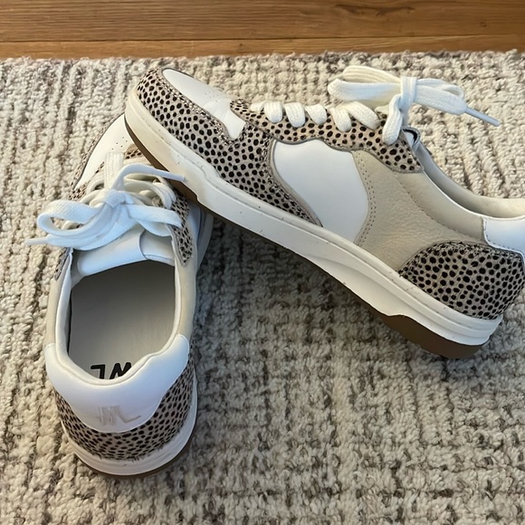 MADEWELL Size 5.5, calf hair, leather and nubuck tennis shoes. - Picture 2 of 8